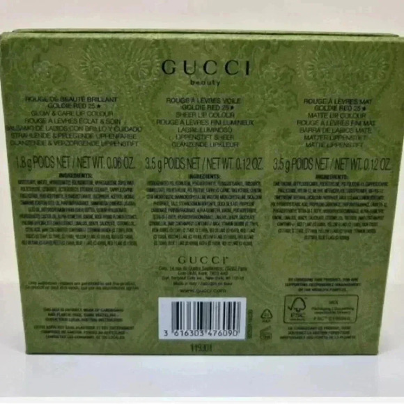 Gucci Beauty Lipstick Gift Set - Picture 5 of 5
